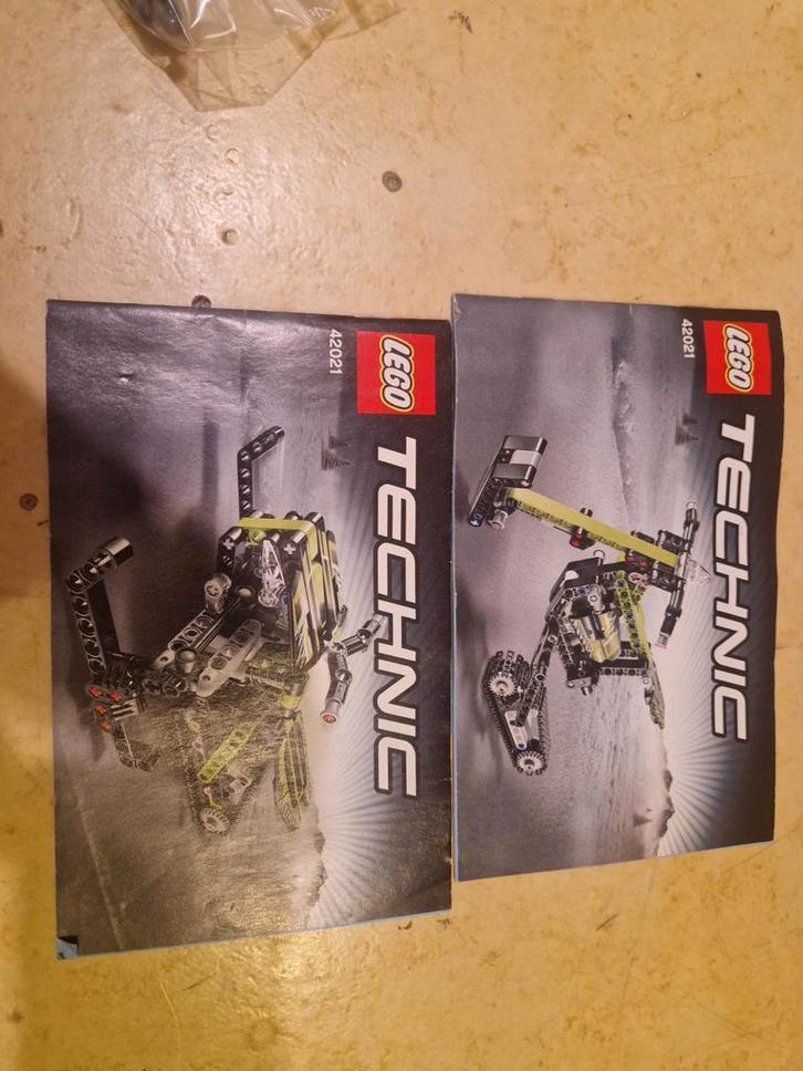 Lego Technic 42021 - Snow Crawler - complete set met boekjes, Kinderen en Baby's, Speelgoed | Duplo en Lego, Gebruikt, Lego, Complete set