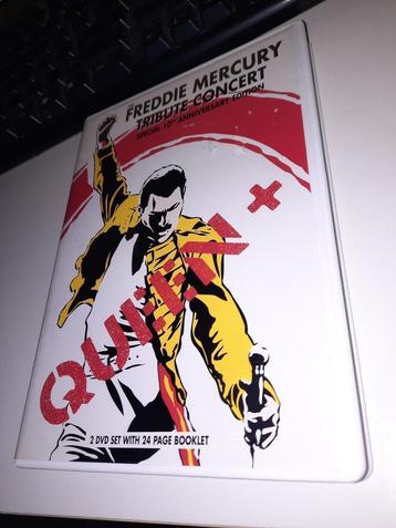 2 DVD The Freddie Mercury Tribute Concert beschikbaar voor biedingen