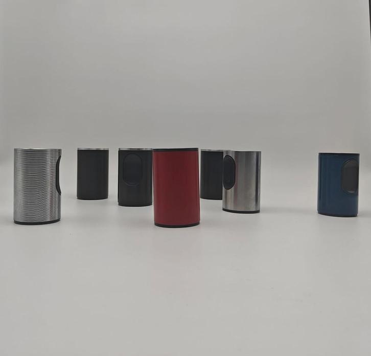 Vintage BRAUN T2 cilindrische tafelaansteker van DIETER RAMS, Verzamelen, Overige Verzamelen, Gebruikt, Ophalen of Verzenden