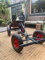 Unieke hangemaakte skelter+aanhanger British racing green, Ophalen of Verzenden, Zo goed als nieuw, Overige merken, Met kar of aanhanger