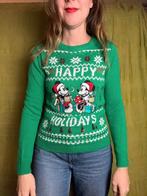 Vintage kersttrui / kerst / trui / Disney / groen / small /, Albert Cuypstr 168a, Ophalen of Verzenden, Hippiegalorevintage@gmail.com