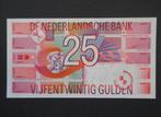 Bankbiljet 25 gulden 1989 'Roodborstje', Verzenden