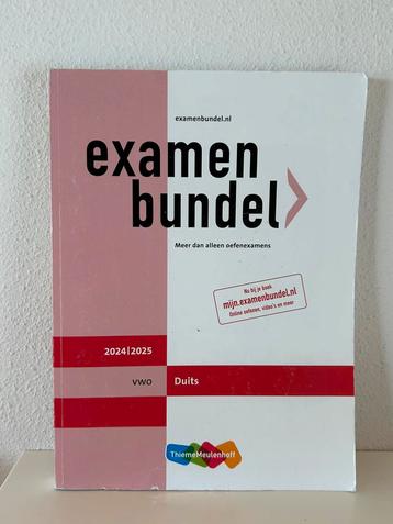 Examenbundel Duits VWO 24/25 beschikbaar voor biedingen