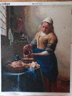 Diamond Painting Doek - Melkmeisje 50x40, Ophalen of Verzenden