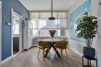 XOOON Eetkamertafel Colombo Rond 130 cm | Massief Kikarhout, Ophalen, Rond, Zo goed als nieuw, Metaal