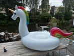 Xxl megagrote opblaas eenhoorn unicorn, Verzenden, Gebruikt