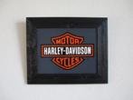 Schilderij logo / embleem Harley Davidson (mancave), Nieuw, Ophalen of Verzenden, Schilderij, Minder dan 50 cm