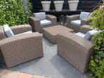 Luxe royale loungeset XXL, Ophalen, 4 zitplaatsen, Gebruikt, Hocker