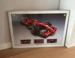 Formule 1 Ferrari F2008 poster, Verzamelen, Ophalen, Gebruikt, Formule 1