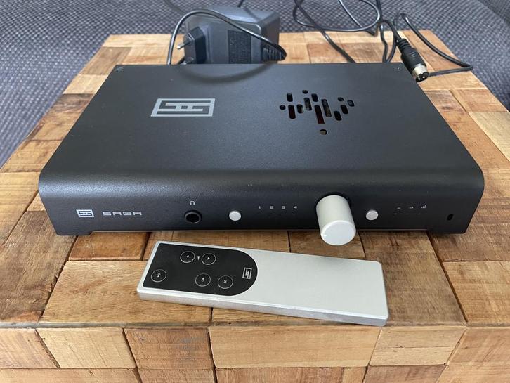 Te koop: Shiit audio Saga2 voorversterker klasse A, Audio, Tv en Foto, Versterkers en Receivers, Zo goed als nieuw, Minder dan 60 watt