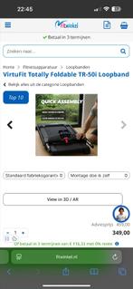 Opvouwbare loopband, Ophalen, Zo goed als nieuw, Loopband