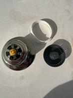 Afvoer plug met stop 70mm, Doe-het-zelf en Verbouw, Buizen en Afvoer, Ophalen, Afvoer, Nieuw, Rvs