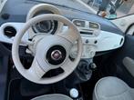 Fiat 500 1.2 C 2012 Wit, Auto's, Fiat, Voorwielaandrijving, Stof, 1242 cc, 4 cilinders