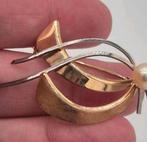 Mooie massieve gouden broche 14 karaat, Verzenden, Zo goed als nieuw, Goud, Goud