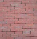 Gebakken klinker rood genuanceerd, Tuin en Terras, Tegels en Klinkers, Overige materialen, Klinkers, Nieuw, Ophalen of Verzenden