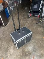 Make-up/Kapperskoffer met wielen, Ophalen, Gebruikt, Zwart, Met slot