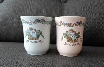 Geboortebeker. Jongen / Meisje Douwe Egberts. 8 euro p.s. beschikbaar voor biedingen
