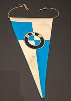 Oud katoenen BMW motor vlaggetje / vaantje, Ophalen of Verzenden, Zo goed als nieuw, Reclamebord