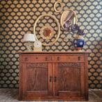 Leuke vintage eikenhouten dressior/commode, Ophalen