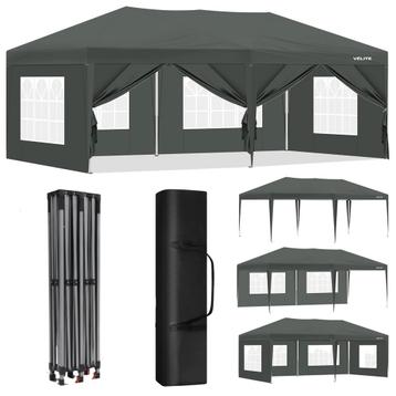 Partytent 3x6 800D doek met 6 zijwanden beschikbaar voor biedingen
