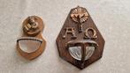 2 antieke wijwaterbakjes, Ophalen of Verzenden