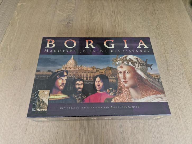 Borgia Machtstrijd in de Renaissance - nieuw - Phalanx, Hobby en Vrije tijd, Gezelschapsspellen | Bordspellen, Nieuw, Ophalen of Verzenden