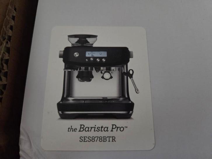 Sage Barista Pro – Nieuw in doos, ongebruikt! 4 mnd garantie, Witgoed en Apparatuur, Koffiezetapparaten, Nieuw, Gemalen koffie