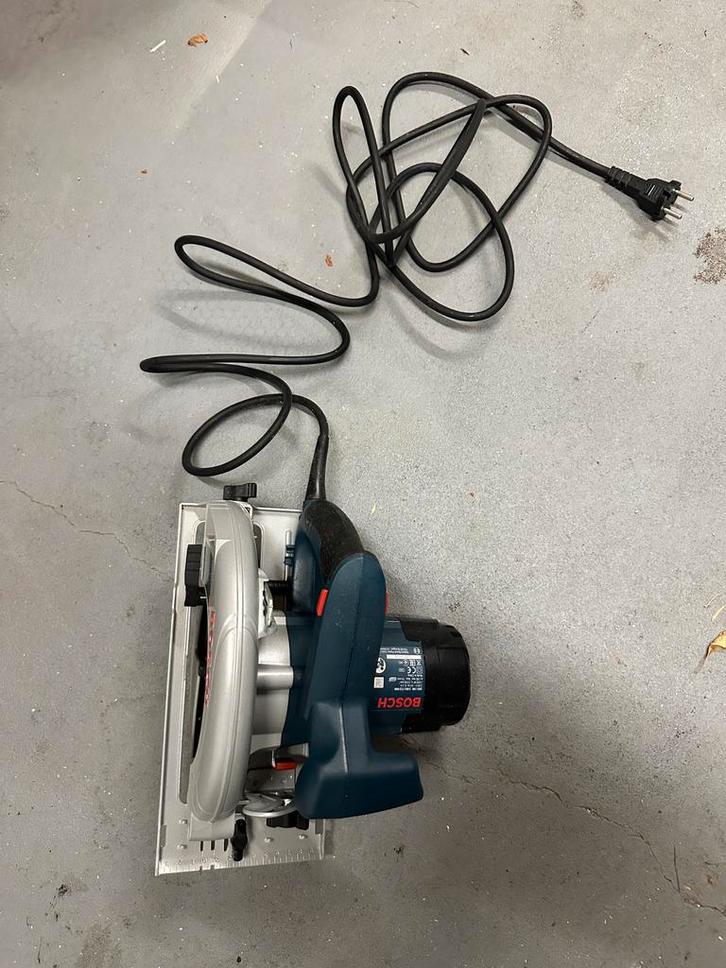 Bosch GKS190, Doe-het-zelf en Verbouw, Gereedschap | Schuurmachines, Zo goed als nieuw, Overige typen, 1200 watt of meer, Ophalen of Verzenden