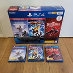 Ps4 slim 500GB incl. 2 controllers, spellen en racestuur, Spelcomputers en Games, 500 GB, Met 2 controllers, Ophalen of Verzenden