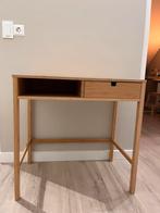 IKEA NORDKISA kaptafel/toilettafel bamboe, Huis en Inrichting, Tafels | Kaptafels, Ophalen, 50 tot 100 cm, Zo goed als nieuw, Minder dan 100 cm