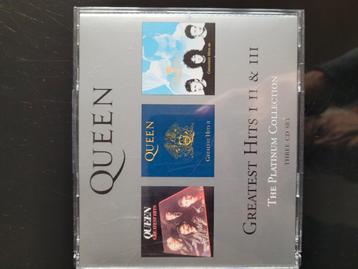 Queen - Greatest hits I II & III beschikbaar voor biedingen