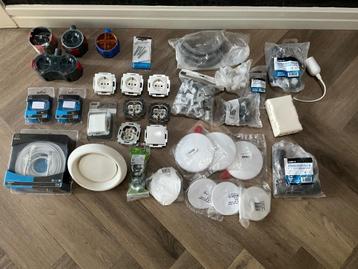 Opruiming: allerlei installatie/electramateriaal beschikbaar voor biedingen