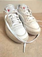 Witte Reebok Club C85 sneakers maat 39, Wit, Ophalen of Verzenden, Gedragen, Sneakers of Gympen