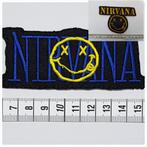 Patch, nirvana,rock,band, music,embleem,emblemen, Ophalen of Verzenden, Nieuw