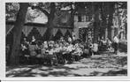 Naarden  Gedeelte terras Oud Valkeveen., Verzamelen, Ansichtkaarten | Nederland, Ophalen of Verzenden, 1940 tot 1960, Noord-Holland
