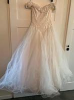 Bruidsjurk maat 38, Ophalen, Zo goed als nieuw, Wit, Trouwjurk