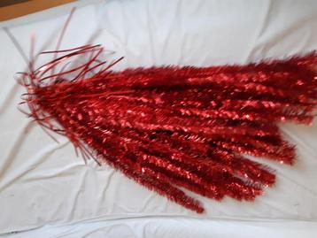 Kerst pluim, rood beschikbaar voor biedingen