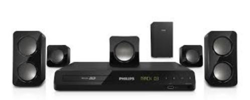 5.1 home cinema set Phillips, Audio, Tv en Foto, Home Cinema-sets, Gebruikt, Blu-ray-speler, 5.1-systeem, 70 watt of meer, Philips