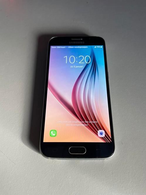 Samsung Galaxy S6 Zwart, Telecommunicatie, Mobiele telefoons | Samsung, Zo goed als nieuw, Galaxy S2 t/m S9, 32 GB, Zonder abonnement