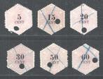 1877/1903 Telegramzegels - Selectie tussen TG3/TG10, Postzegels en Munten, Postzegels | Nederland, Verzenden, T/m 1940, Gestempeld