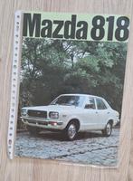 Folders Mazda 818, Boeken, Auto's | Folders en Tijdschriften, Mazda, Ophalen of Verzenden, Zo goed als nieuw