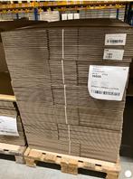 Kartonnen dozen dubbelgolf, partij nog 900 stuks,  5 pallets, Doe-het-zelf en Verbouw, Kratten en Dozen, Ophalen, Doos, Opvouwbaar