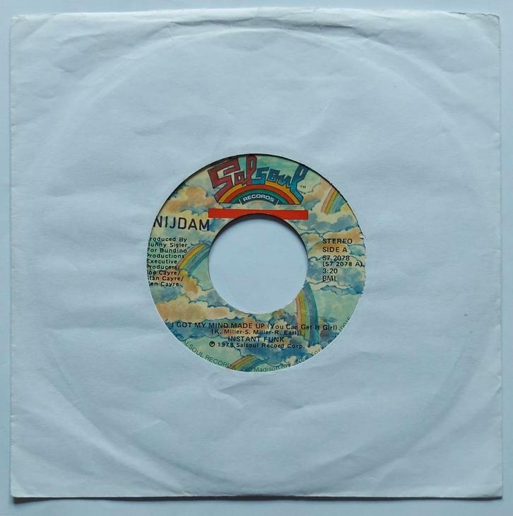 Instant Funk - I got my mind made up (you can get it girl), Cd's en Dvd's, Vinyl Singles, Gebruikt, Single, Pop, 7 inch, Ophalen of Verzenden
