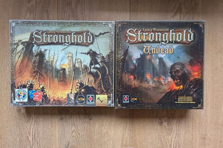 Stronghold met uitbreiding, Hobby en Vrije tijd, Gezelschapsspellen | Bordspellen, Gebruikt, Een of twee spelers, Drie of vier spelers