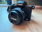 Canon EOS M50 met toebehoren, Audio, Tv en Foto, Fotocamera's Digitaal, Ophalen, Zo goed als nieuw, Canon