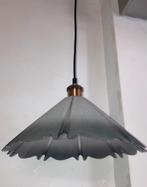Vintage hanglamp, Huis en Inrichting, Lampen | Hanglampen, Ophalen of Verzenden, Gebruikt, Glas, Minder dan 50 cm