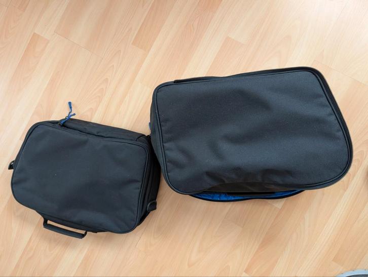 Wunderlich Koffertassen BMW R1200, R1250, K1600, Motoren, Accessoires | Koffers en Tassen, Zo goed als nieuw, Ophalen of Verzenden