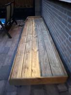 Houten Verrijdbare Bank, Tuin en Terras, Palen, Balken en Planken, Ophalen, Gebruikt, Planken, Hardhout
