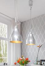 Industriële hanglampen, Huis en Inrichting, Lampen | Hanglampen, Minder dan 50 cm, Industrieel, Gebruikt, Metaal