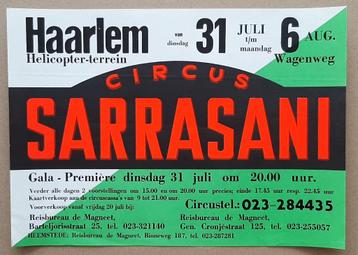 Circus Sarrasani – 1973 – Haarlem beschikbaar voor biedingen
